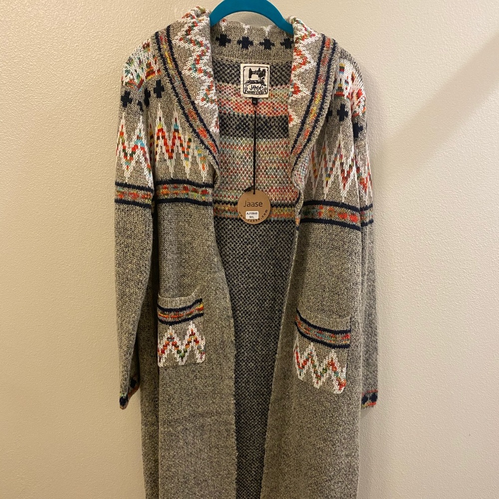 Jaase multi color cardigan (M/L)